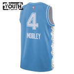 Maillot NBA Cleveland Cavaliers Evan Mobley Nike 2024-25 City Edition Bleu Swingman - Enfant